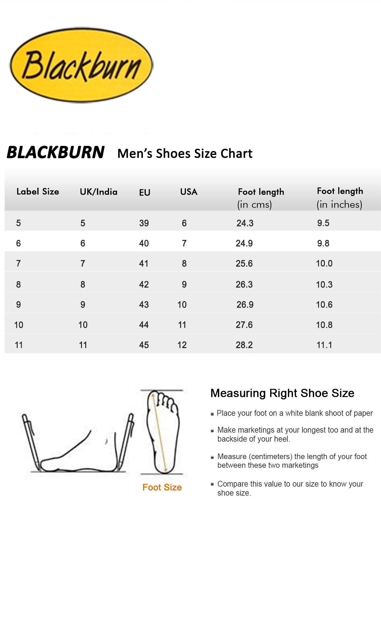 Blackburn Men's Leather | High Ankle | PU Sole | Safety Shoe | Excellent Grip Comfort & Slip Resistance | Single Density | Black | Safety Shoe with Steel Toe 275 SD Safety Shoes, Black