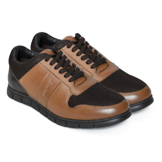 Blackburn Men's CF-11 Brown and Black Casual Sneakers