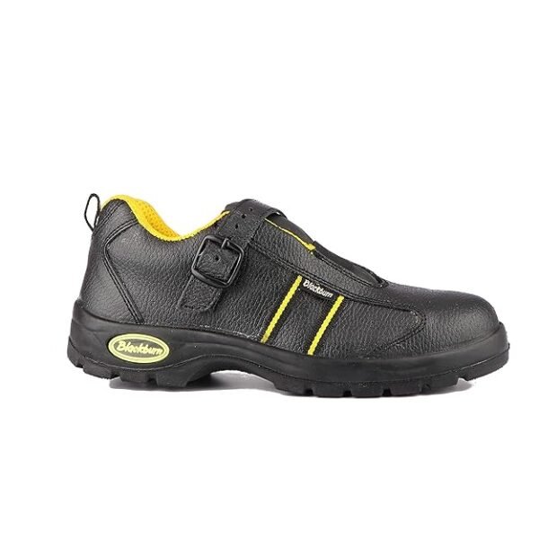 Blackburn Women’s 740 Yellow Velma Leather Safety Shoes - Image 2