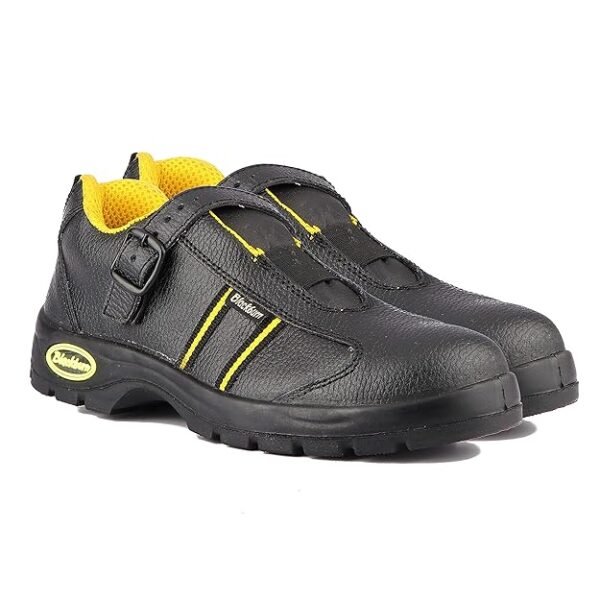 Blackburn Women’s 740 Yellow Velma Leather Safety Shoes - Image 3