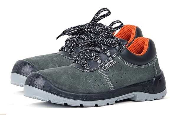 Blackburn 788 Men’s Steel Grey Suede Leather Safety Shoes - Image 4