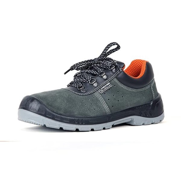 Blackburn 788 Men’s Steel Grey Suede Leather Safety Shoes