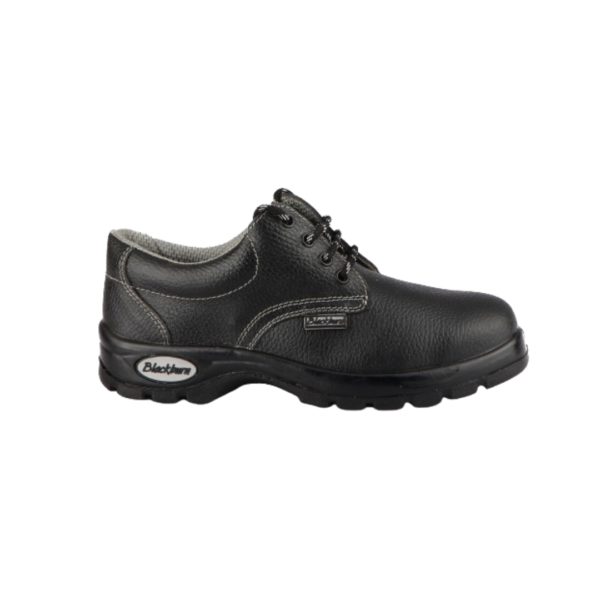 Blackburn Men's 1014 Black Steel Toe Leather Safety Shoes