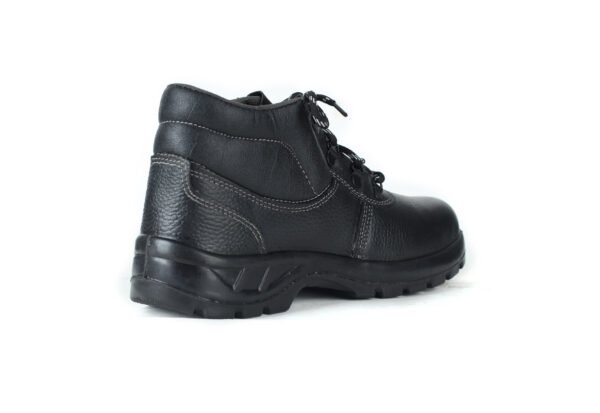 Blackburn 787 Men's Steel Toe Black Leather Safety Shoes - Image 5