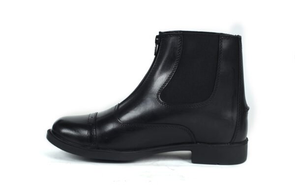 Blackburn 859 Black Unisex Genuine Leather Riding Shoes - Image 4