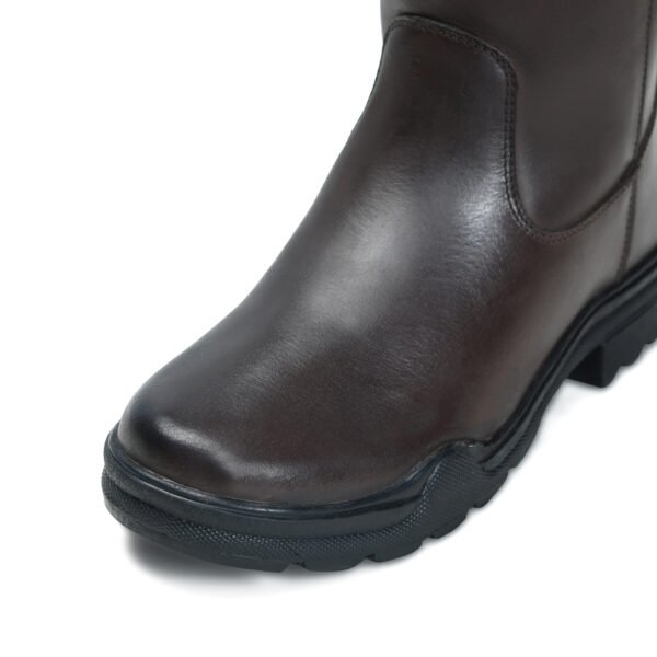 BlackBurn TB-800 Brown Leather Tall Boots - Image 6