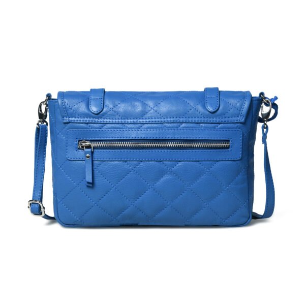 BlackBurn BB-104 Blue Ladies Leather Handbags - Image 5