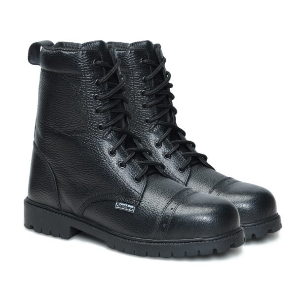 BlackBurn 815-Black Printed Leather Men's Military Boot - Image 3