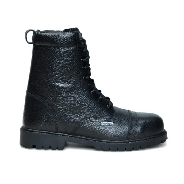 BlackBurn 815-Black Printed Leather Men's Military Boot - Image 4