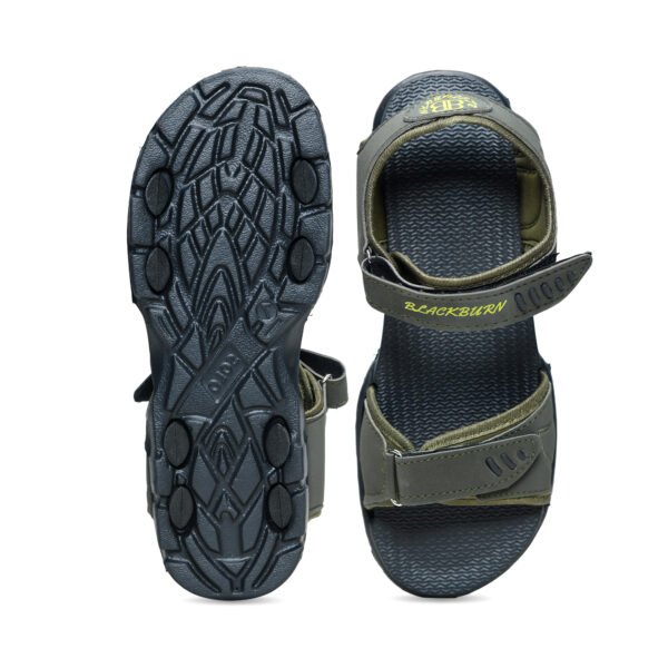 BlackBurn BB-05 Light Green Men Sandal - Image 5