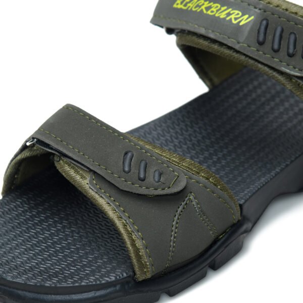 BlackBurn BB-05 Light Green Men Sandal - Image 7