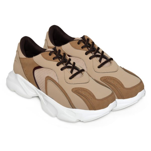 BlackBurn CF-04 Tan/White Casual/Running Men Shoes