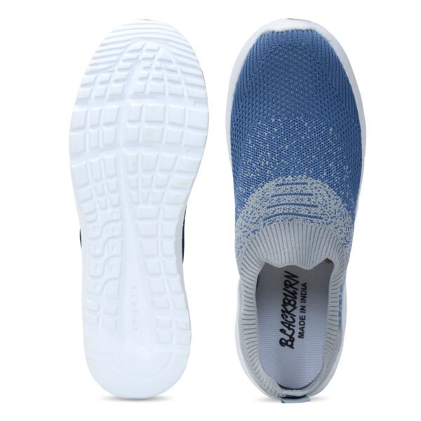 BlackBurn L-9042 Blue/Grey Casual Ladies Shoes - Image 5