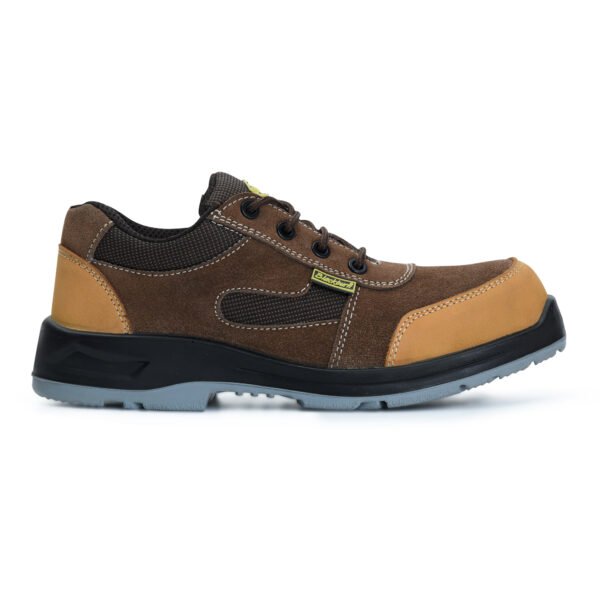 BlackBurn 1209 Tan/Brown Men's Leather Safety Shoes - Image 5